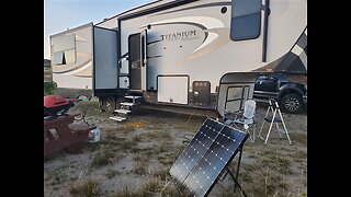 Boondocking (RV camping) in the Wind River Mountains of Wyoming - A return to Soda Lake (Pinedale)