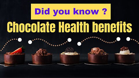 The Sweet Secret: Dark Chocolate's Surprising Health Benefits!