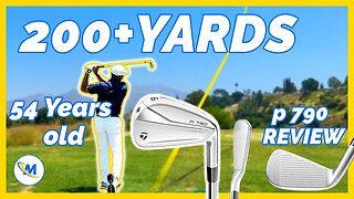 TaylorMade p790 Irons Review - INSTANT DISTANCE ADDED!