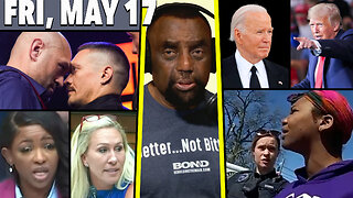 SHOWDOWN; Crocket vs. MTG; Biden vs. TRUMP; Fury vs. USYK; INSANE BODY CAM | JLP SHOW (5/17/24)