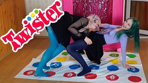 Twister with a friend: who will be the first to curl into a knot?