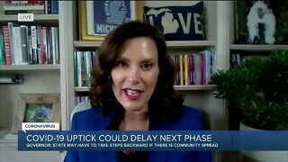 Whitmer: Michigan may have to take steps backward if there is community spread of COVID-19