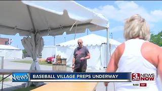 Baseball Village preparations underway before teams arrive