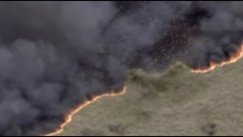 Massive brush fire burns 32,000 acres in South Florida, smoke visible in Palm Beach County