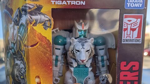 Transformers Kingdom Voyager Tigatron Figure *New Toy Sighting* Rodimusbill