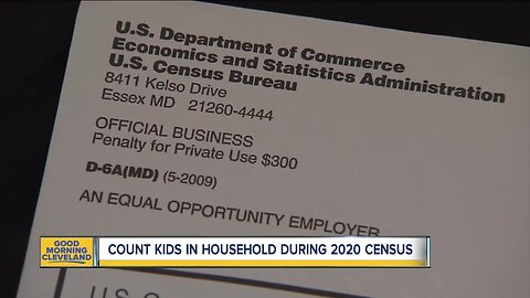 Count kids in household during 2020 Census