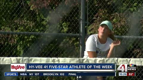 William Chrisman's Ally Cook is the Hy-Vee 41 Five-Star Athlete of the Week