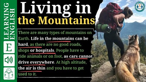 learn english through stories beginner level 🍁 Living in the Mountains