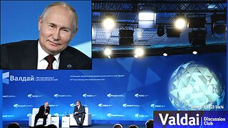 Pres. Putin talked at the Valdai International Discussion Club meeting October 5, 2023 Sochi