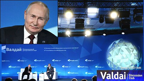 Pres. Putin talked at the Valdai International Discussion Club meeting October 5, 2023 Sochi