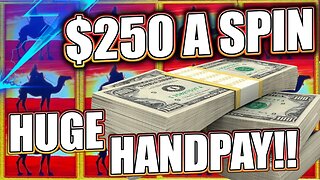 $250 SPINS! 💰 BIG BETS = BIG JACKPOTS WINS ON HIGH LIMIT LIGHTNING LINK!