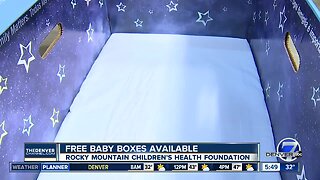 Rocky Mountain Children's Health Foundation offering baby boxes
