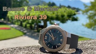 Baume & Mercier Riviera 39 unboxing & review. Integrated bracelet masterpiece that demands attention