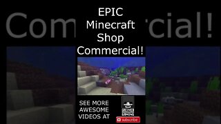 EPIC Commercial For A Minecraft Shop! #shorts