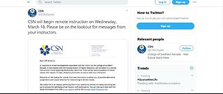 CSN switching to remote instruction this week
