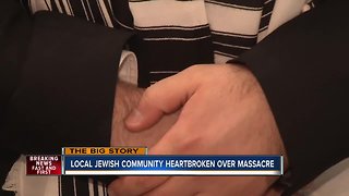Local reaction to synagogue shooting