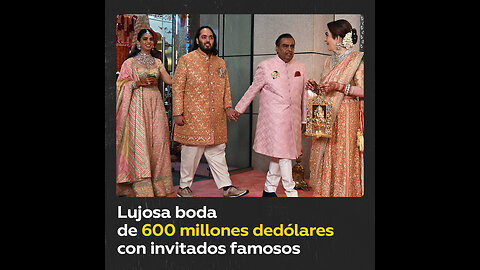 Una boda con Kim Kardashian y Narendra Modi entre los invitados