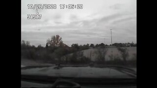 Dash cam: Road rage incident ends with scuffle between woman and police officer in Troy