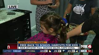 Local salon offers free back to school haircuts