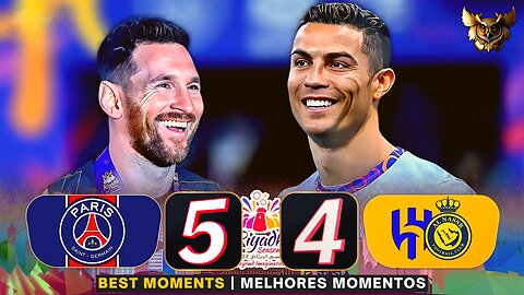 THE LAST MATCH OF MESSI AGAINST CRISTIANO RONALDO HAD A SHOW AND GOALS FROM THE TWO LEGENDS!