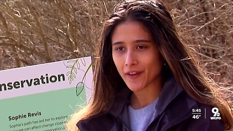 Signs honor the journeys of women conservationists in Hamilton County parks