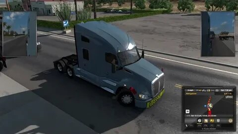 American Truck Simulator Milling Machine Santa Cruz (CA) To Yuma (AZ) Episode 1