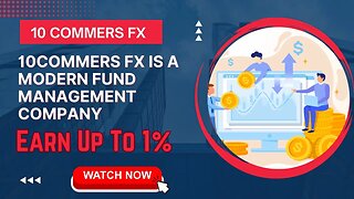 10 Commers FX Review | Earn Up To 1% Daily 📈