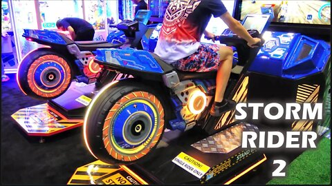 1st Arcade Play: Storm Rider 2 by Wahlap/Sega [IAAPA 2022]