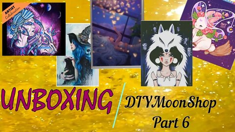 Unboxing all my DIYmoonshop Kits - Part 6 "The end" - Variety Of Artists