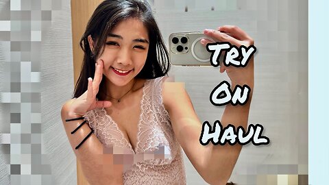 4K| Try on haul with bunnybrownie in Zimmerli of Switzerland