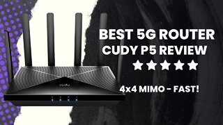 Best Rural Router Cudy P5 5G Router 4x4 MIMO