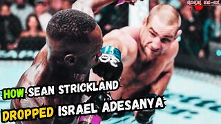 WHY Sean Strickland's RIGHT HAND worked PERFECTLY