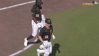 Bryan Reynolds hits a solo home run to left field