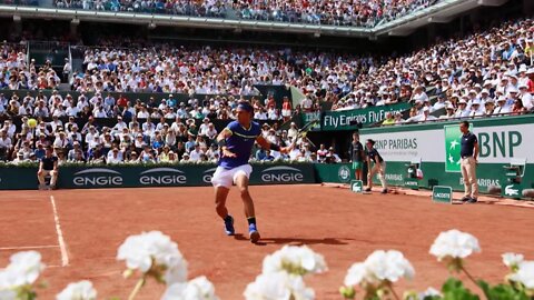 Rafael Nadal, king of Clay, the most powerful tennis player in French Open history!