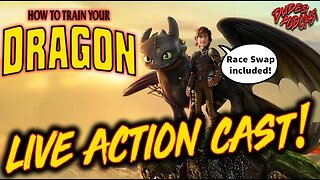 Dudes Podcast (Excerpt) - Live Action How to Train your Dragon Cast!