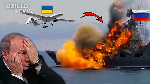 Kremlin in Panic: Ukraine Shocks Russia by Destroying 6 Russian Warships in Kherson!