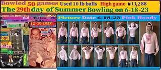 1550 games bowled become a better Straight/Hook ball bowler #152 with the Brooklyn Crusher 6-18-23