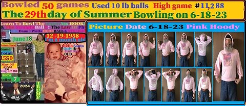 1550 games bowled become a better Straight/Hook ball bowler #152 with the Brooklyn Crusher 6-18-23