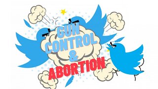 GUN CONTROL AND ABORTION ARE NOT GOOD TOPICS FOR DISCUSSION ON TWITTER