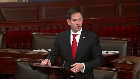 On Senate Floor, Rubio denounces the Schumer Shutdown