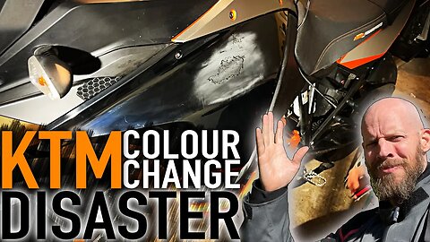 KTM Colour Change DISASTER!!