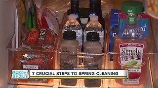 7 crucial steps to spring cleaning