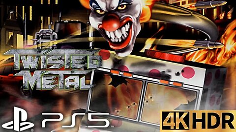Twisted Metal PS1 (1995) Gameplay | PS5 | 4K HDR (No Commentary Gaming)