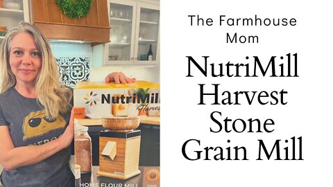 Unboxing the NutriMill Harvest Stone Grain Mill | Grinding Einkorn Berries