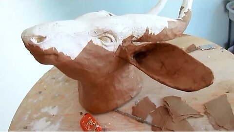 Bongo Antelope Faux Trophy - Foil Armature