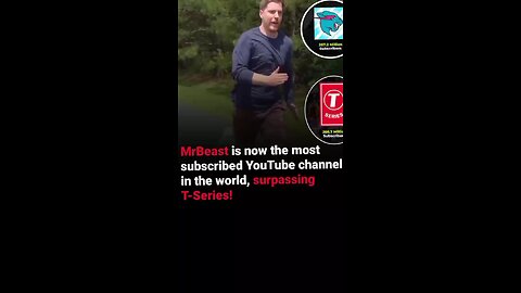 mrbeast vs T-series