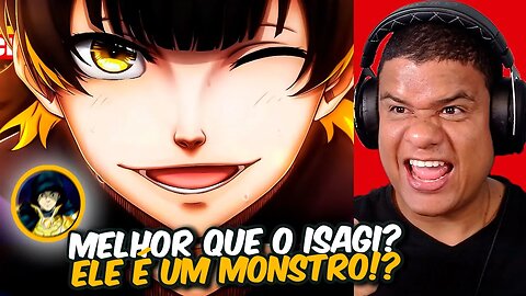 REAGINDO a BACHIRA MEGURU | MEU MONSTRO (Blue Lock) | LexClash | React Anime Pro