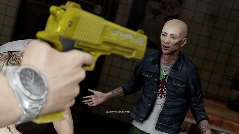 Golden Desert Eagle Execution Scene in China - Sleeping Dogs: Definitive Edition