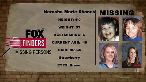 FOX Finders Missing Person - Natasha Marie Shanes