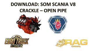 100% Mods Free: Som Scania V8 Crackle Open Pipe